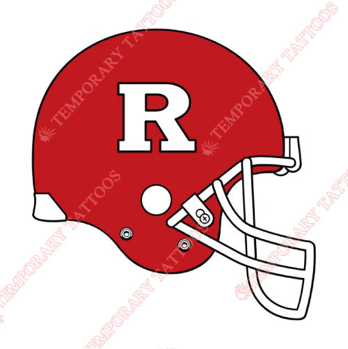 Rutgers Scarlet Knights Customize Temporary Tattoos Stickers NO.6047